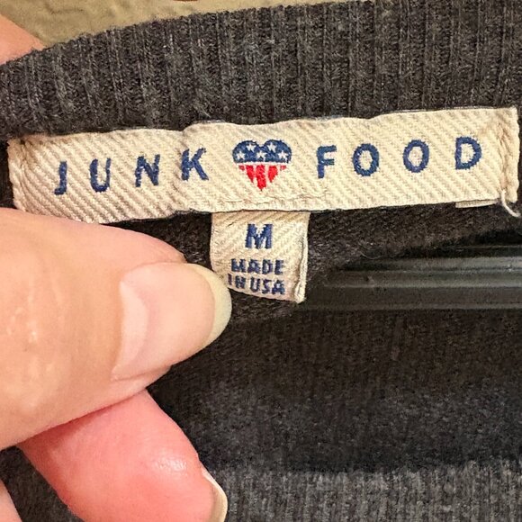 Vintage KISS Junk Food Long-Sleeve Tee, Size M - Picture 10 of 12